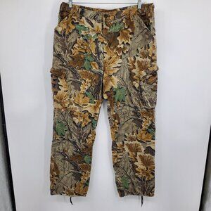 Vintage Walls Leaf Camouflage Camo Print Men's Made in USA Hunting Pants XL 42